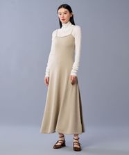 【オンワード】 uncrave>ワンピース 【手洗い可】ウール ナイロン ニット ワンピース（uncrave STANDARD） ベージュ 2 レディース