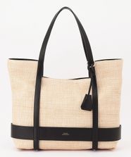 【オンワード】 23区>バッグ 【CLASSY.6月号掲載/Oggi4月号掲載】雑材 トートバッグ ブラック F レディース