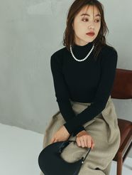 【fifth/フィフス】プチハイネックベーシックニット
