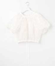 【オンワード】 23区>トップス 【GOLD LABEL】シアーリンクル ブラウス アイボリー 38 レディース