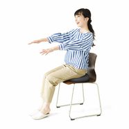 オフィスでもおうちでも 座るだけ簡単エクサ! タニタのバランスクッション【送料: 450円+税】