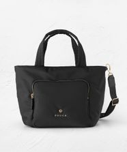【オンワード】 TOCCA>バッグ 【サスティナブル素材・撥水】CONCURSIO NYLON TOTE トートバッグ ブラック F レディース