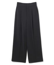 【オンワード】 uncrave>パンツ 【撥水・UVカット・接触冷感・洗濯機洗い可】クールタッチツイル ストレートパンツ ブラック 0 レディース