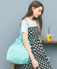 【オンワード】 TOCCA>バッグ 【A4サイズ対応・折りたたみ可】TRAVELING SUBBAG ロゴサブバッグ スカイブルー F レディース