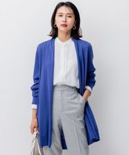 【オンワード】 23区>トップス 【洗える】サステナブルウール ショールカラー カーディガン ダルブルー 38 レディース