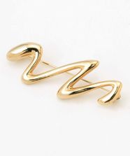 【オンワード】 23区>アクセサリー Vモチーフ ブローチ ゴールド F レディース