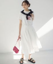 【オンワード】 組曲>スカート エンブロイダリーレース スカート アイボリー 2 レディース