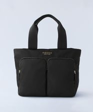 【オンワード】 TOCCA>バッグ 【A4サイズ対応】VIA METORO NYLON BAG ナイロンバッグ ブラック F レディース