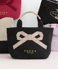 【オンワード】 TOCCA>バッグ MEMORIES OF TOCCA CANVAS TOTE トートバッグ ブラック F レディース