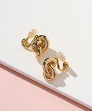 【オンワード】 23区>アクセサリー 【Oggi6月号掲載】メタルトップ イヤリング ゴールド F レディース
