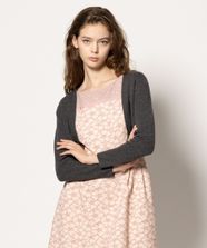 【オンワード】 TOCCA>トップス CASHIMERE BOLERO ボレロ グレー S レディース