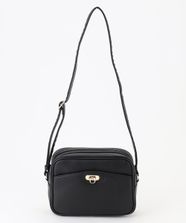 【オンワード】 any FAM>バッグ クラシックラウンドショルダーバッグ ブラック F レディース