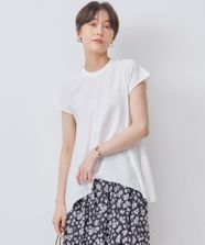 【オンワード】 組曲>トップス 【WEB限定カラーあり】バックフレアニットTシャツ アイボリー F レディース