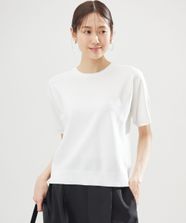 【オンワード】 組曲>トップス カノコニットＴシャツ アイボリー 2 レディース