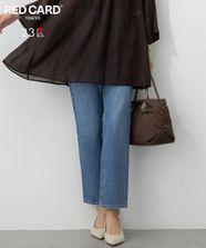 【オンワード】 23区>パンツ 【先行予約/RED CARD TOKYO×23区】スリムストレート デニム パンツ ライトブルー 38 レディース