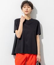【オンワード】 23区>トップス 【汗じみ防止/洗える】スムースデザイン バックフレア カットソー ブラック 40 レディース