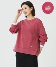 【オンワード】 J.PRESS LADIES L（大きいサイズ）>トップス 【完全受注生産】URAKEカスタマイズ プルオーバー ビッグアップル×ピンク T13 レディース