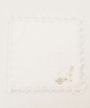 【オンワード】 TOCCA>財布/小物 PRETTY FLOWER TOWELCHIEF タオルハンカチ ホワイト F レディース