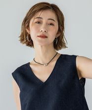 【オンワード】 23区>アクセサリー 【好評につき一部追加予約】ビーンズ ネックレス シルバー F レディース