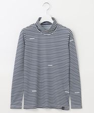 【オンワード】 23区GOLF>トップス 【WOMEN】５０ｄカノコボーダー インナーシャツ ネイビー 0 レディース