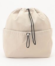 【オンワード】 any FAM>バッグ 【撥水】巾着リュック ベージュ F レディース