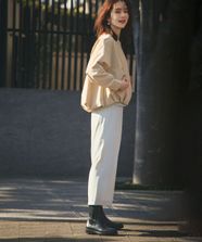 【オンワード】 UNFILO>スカート 【ストレッチ/シワになりにくい】BEAUTY MOVE Iラインスカート アイボリー L レディース