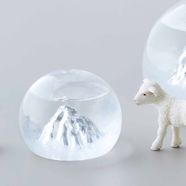 【55%OFF】天気によって結晶が変化する 雲海から山頂がのぞく 小さなストームグラス【送料: 450円+税】