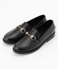 【オンワード】 any FAM>シューズ 【晴雨兼用】撥水ローファー ブラック L(24.5cm) レディース