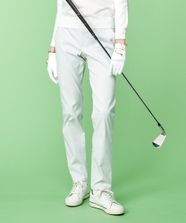【オンワード】 23区GOLF>パンツ 長年愛される定番！【WOMEN】ハイパワーストレッチ ベーシックパンツ 挿し色で主役に ライトグレー 58 レディース