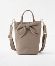 【オンワード】 TOCCA>バッグ 【撥水】RIBBON KNOT NYLON MULTI BAG ナイロンマルチバッグ ベージュ F レディース