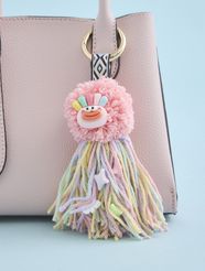 【fifth/フィフス】モケモケモンスターチャームキーホルダー