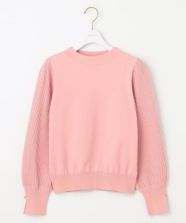 【オンワード】 any SiS>トップス 【CICA加工・選べる9色展開】スリットポイントボトルネック ニット ピンク 2 レディース