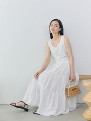 【fifth/フィフス】2wayティアードワンピース