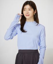 【オンワード】 any SiS L（大きいサイズ）>トップス 【UVケア・接触冷感】キシリトール加工冷感 カットソー アイスブルー 4 レディース