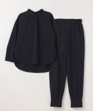 【オンワード】 any SiS>ワンピース ジョガー セットアップ ネイビー 2 レディース