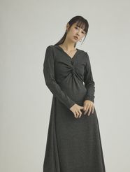 【fifth/フィフス】ツイストネックワンピース