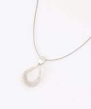 【オンワード】 J.PRESS LADIES>アクセサリー マーブルオーバルネックレス ライトグレー F レディース