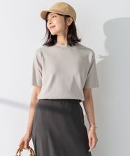 【オンワード】 23区 S（小さいサイズ）>トップス 【洗える】コットンポリエステル 半袖 ニット ベージュ 32 レディース