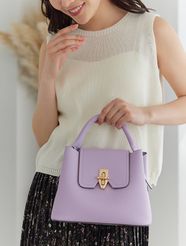 【fifth/フィフス】トップハンドルフラップスクエアバッグ