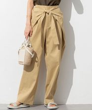 【オンワード】 23区>パンツ 【GOLD LABEL】チノ ラップワイドパンツ ベージュ 36 レディース