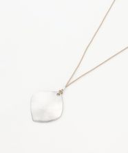 【オンワード】 自由区>アクセサリー 【カタログ掲載】オリエンタルメタルコード ネックレス マットシルバー F レディース