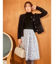 【オンワード】 TOCCA>スカート 【消臭・洗える】【MY ONLY COLLECTION】CHELSEA GIRL スカート サックスブルー 4 レディース