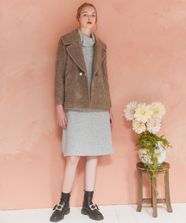 【オンワード】 TOCCA>ワンピース 【洗える】ICE BOX ニットドレス グレー S レディース