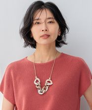 【オンワード】 23区>アクセサリー 樹脂チェーン ネックレス ベージュ F レディース