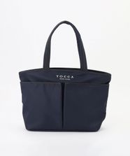 【オンワード】 TOCCA>バッグ 【WEB＆一部店舗限定】【A4サイズ対応・撥水・サスティナブル素材】T-INCONTRO TOTE L トートバッグ L ネイビー F レディース
