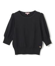 【オンワード】 TOCCA>トップス 【UVカット・接触冷感・洗える】BALOON ニットプルオーバー ブラック M レディース