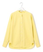 【オンワード】 23区>トップス 【洗える】CANCLINI バンドカラー シャツ イエロー 38 レディース