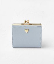 【オンワード】 TOCCA>財布/小物 PIECE OF LOVE BIFOLD WALLET 2つ折り財布 ブルー F レディース