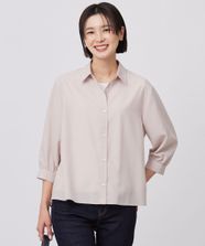 【オンワード】 J.PRESS LADIES>トップス 【洗える】スパンローン バックプリーツ ブラウス ピンク F レディース