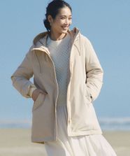 【オンワード】 23区 L（大きいサイズ）>ジャケット/アウター 【一部店舗限定/撥水加工】ミリタリー ダウンコート ベージュ 50 レディース
